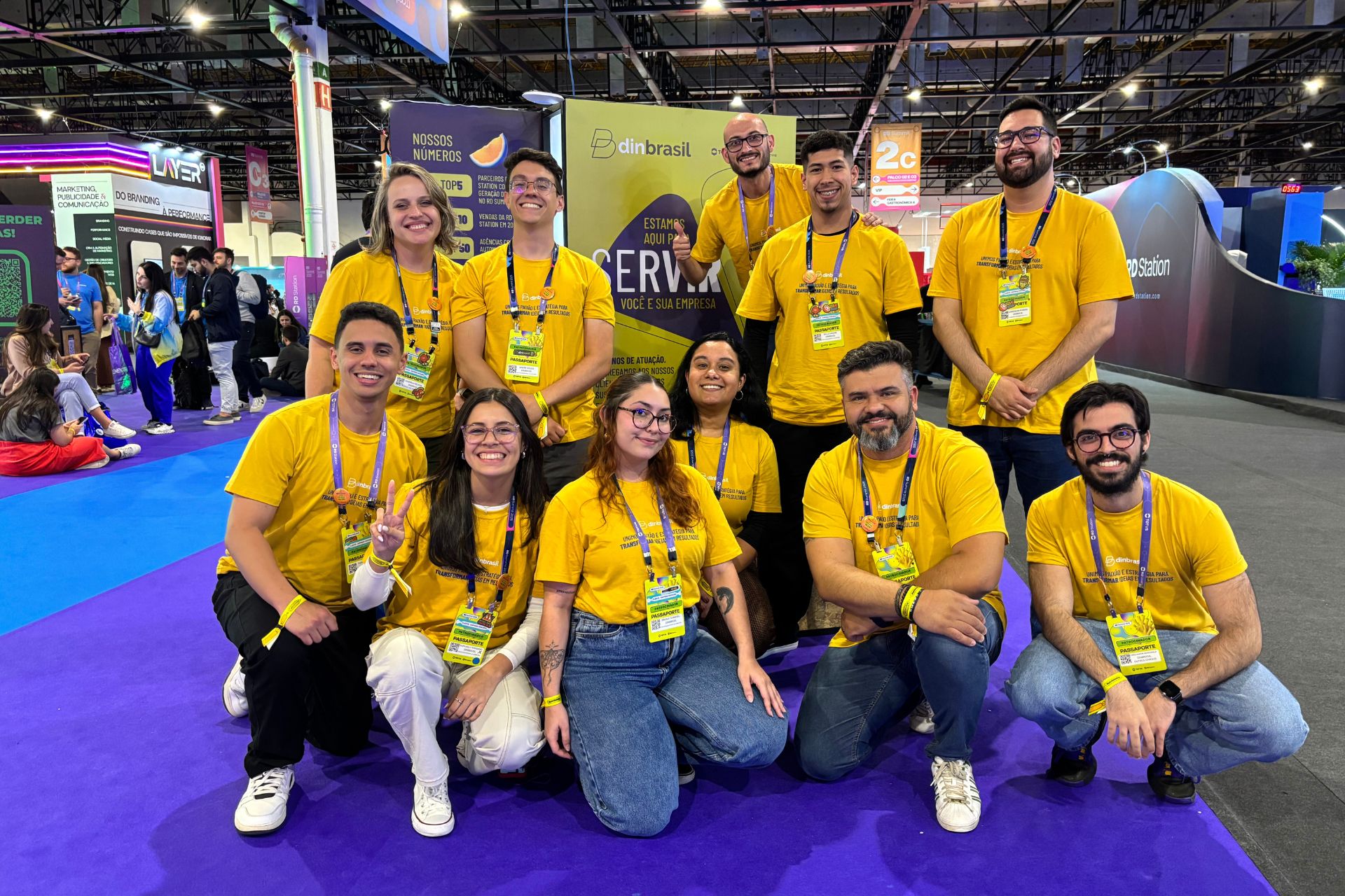 Dinbrasil no RD Summit 2025: conexões, palestra lotada e insights para os nossos clientes